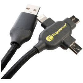 RidgeMonkey Vault USB-A to Multi Out Cable 1m