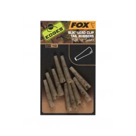 FOX Edges Slik Lead Clip Tail Rubber- Sz 10 Camo