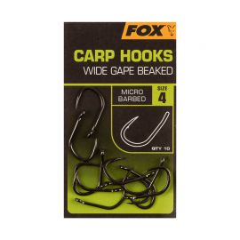 Fox Wide Gape Beaked Hooks