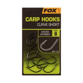 Fox Curve Shank Short Hooks