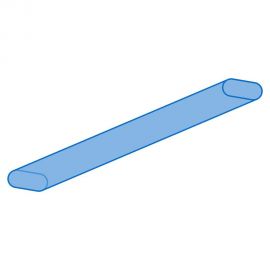 Garbolino Pole/Rod Protection Oval Tube 160cm 