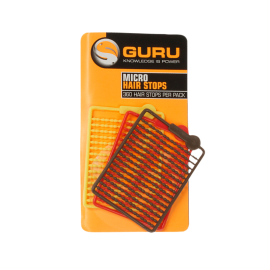 Guru Micro Hair Stops - Red, Brown, Yellow