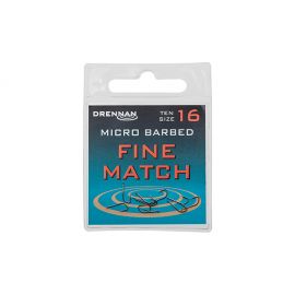 Drennan Fine Match Micro Barbed Hooks