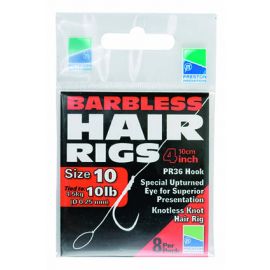 Preston Innovations PR36 Barbless Hair Rigs 