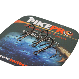 Pike Pro Semi-Barbed Trebles