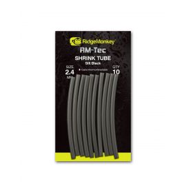 RidgeMonkey RM-Tec Shrink Tube - Silt Black - 2.4mm