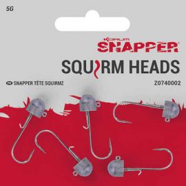 Korum Snapper Squirm Heads